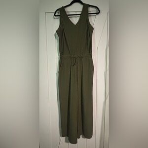 Breathe ON old navy active jumpsuit. olive green